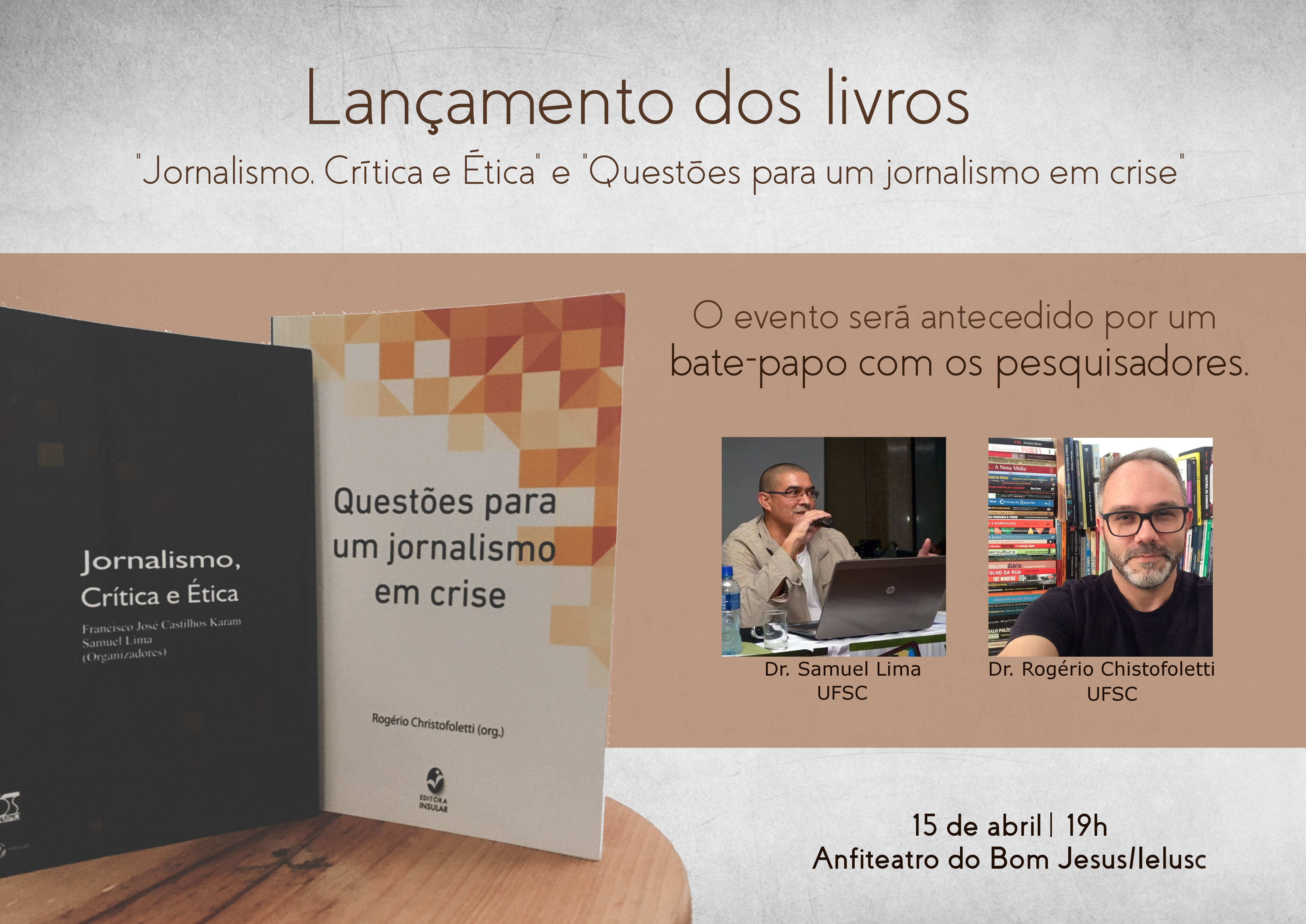 lancamento livros joinville